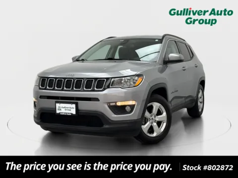 Silver 2019 Jeep Compass Latitude for sale in Plano, TX