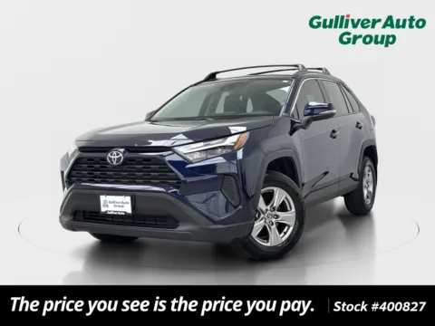 Blue 2025 Toyota RAV4 XLE for sale in Plano, TX