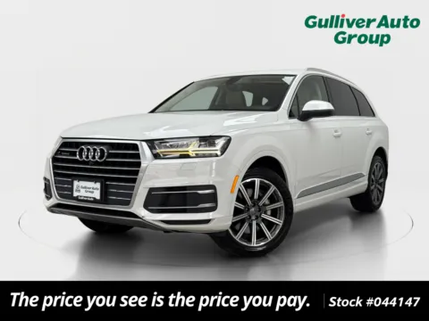 White 2019 Audi Q7 45 SE Premium Plus for sale in Plano, TX
