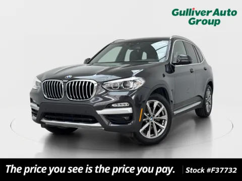 Gray 2019 BMW X3 sDrive30i for sale in Plano, TX