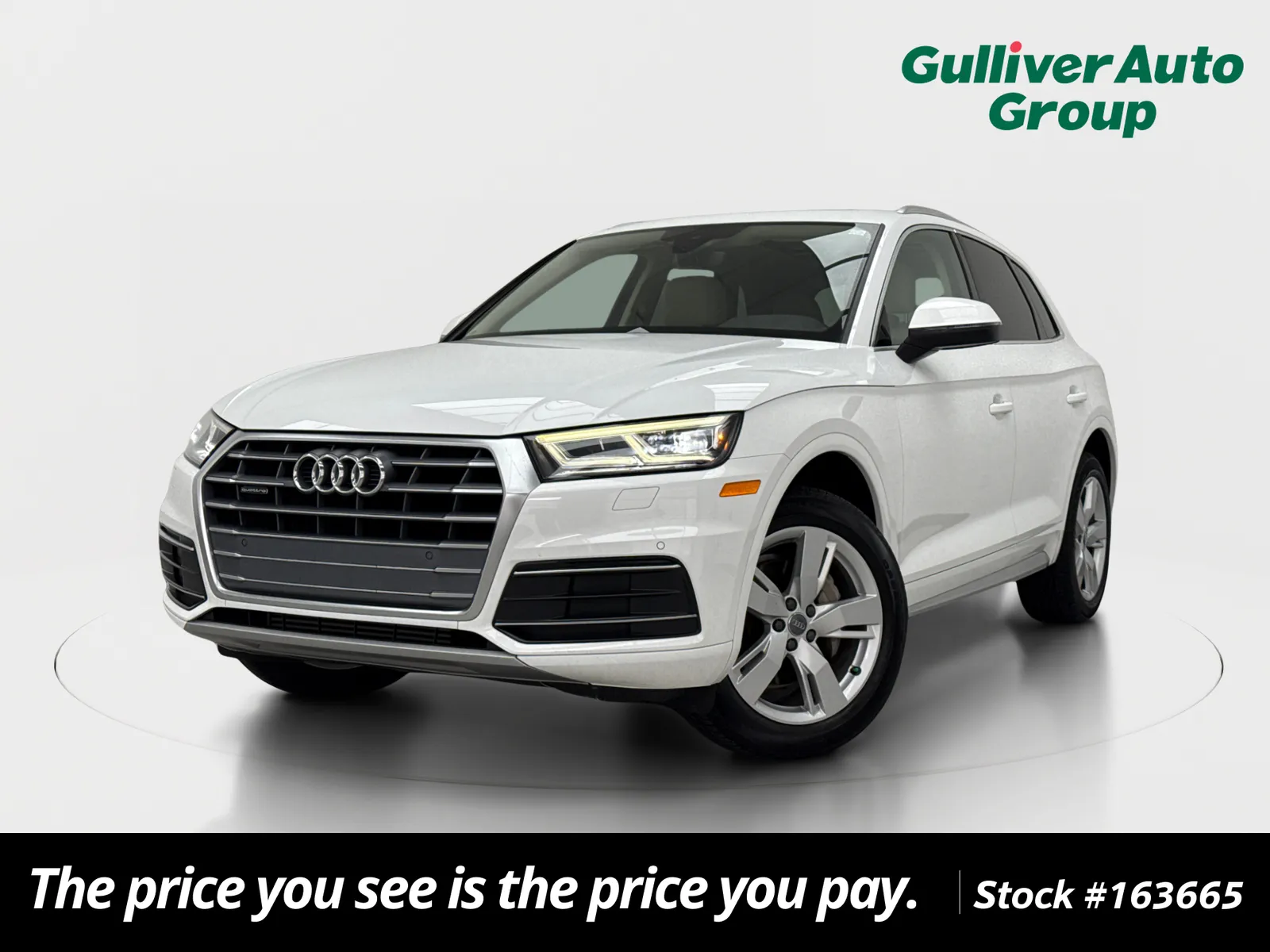 White 2018 Audi Q5 2.0T Premium Plus for sale in Plano, TX