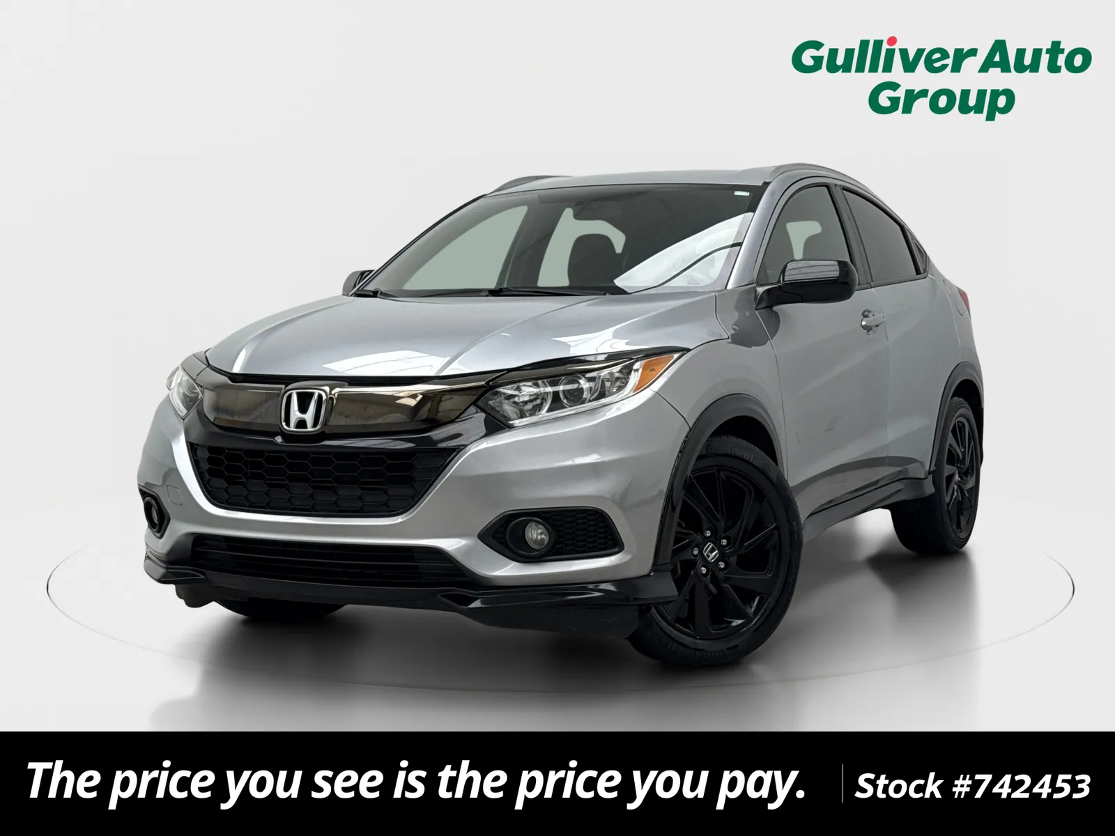 Silver 2022 Honda HR-V Sport for sale in Plano, TX