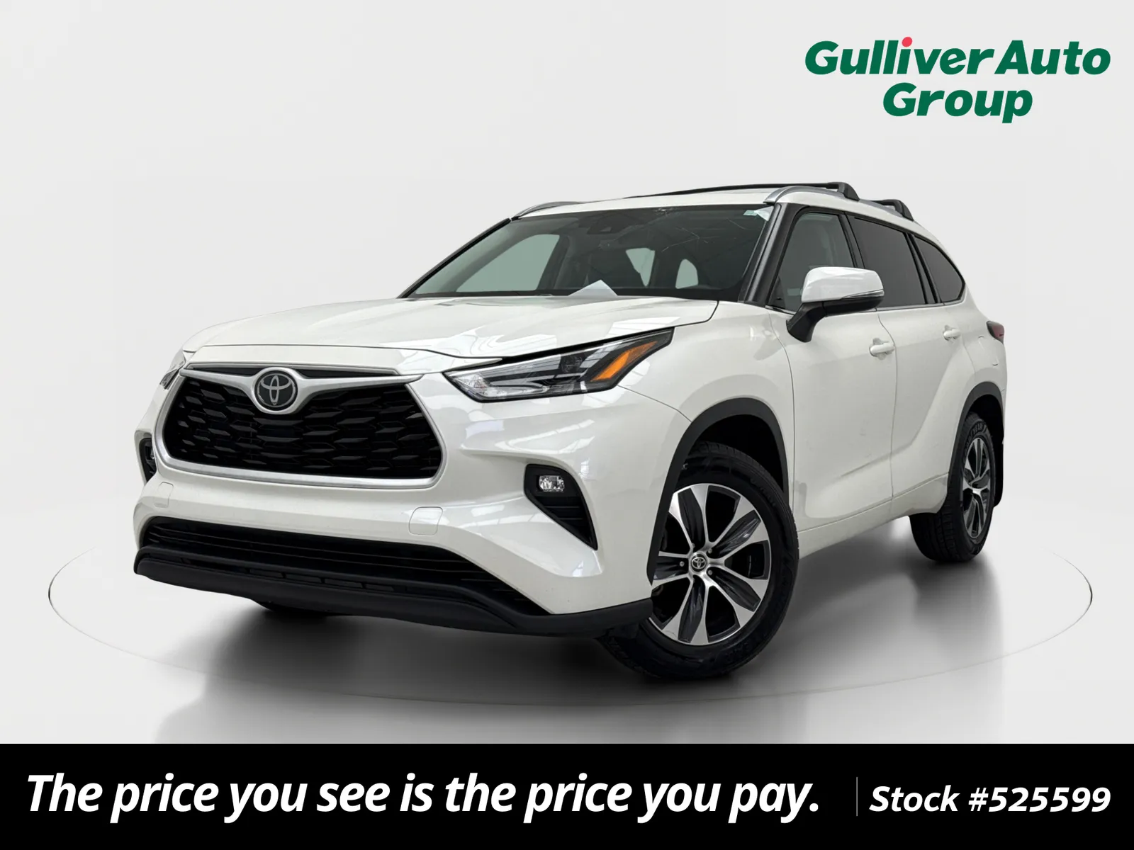 White 2021 Toyota Highlander XLE for sale in Plano, TX
