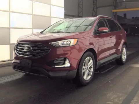 Red 2019 Ford Edge SEL for sale in Plano, TX