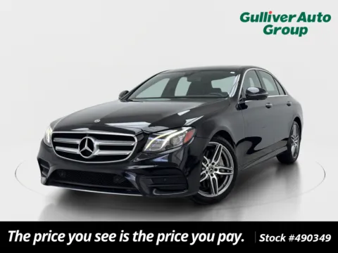 Black 2019 Mercedes-Benz E-Class E 450 for sale in Plano, TX