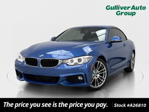 Blue 2016 BMW 4 Series 428i for sale in Plano, TX
