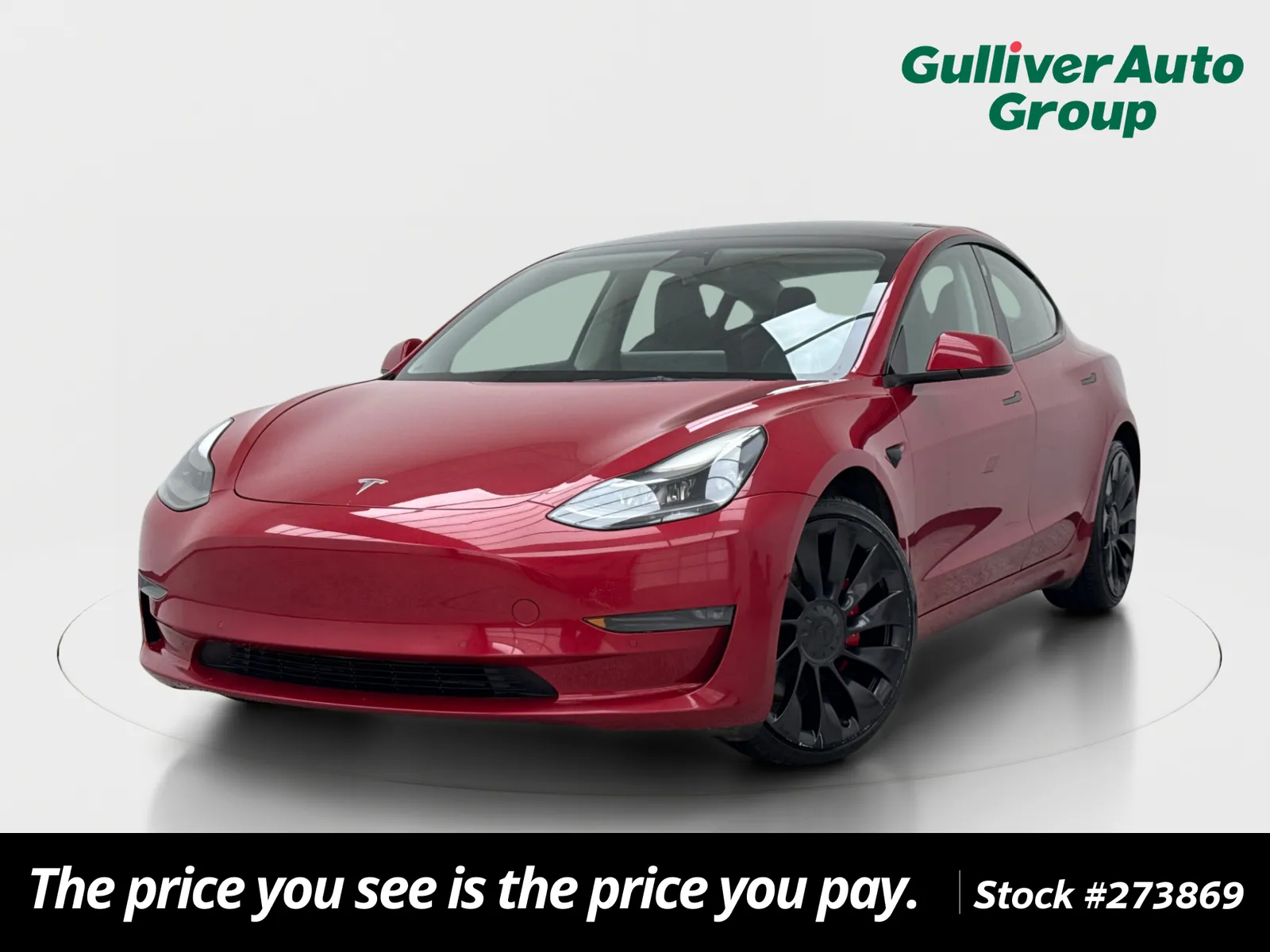 Red 2022 Tesla Model 3 Performance for sale in Plano, TX