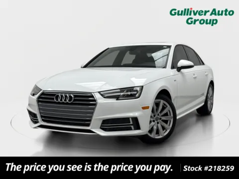 White 2018 Audi A4 2.0T for sale in Plano, TX
