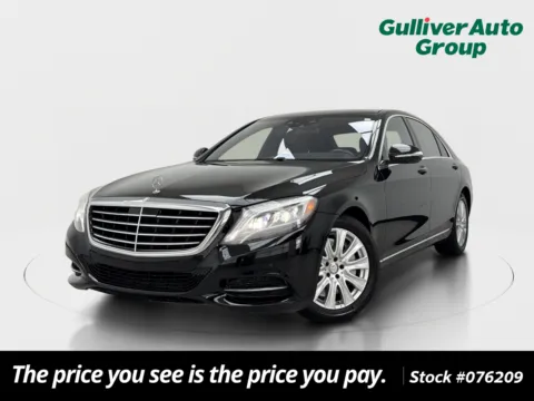Black 2015 Mercedes-Benz S-Class S 550 for sale in Plano, TX