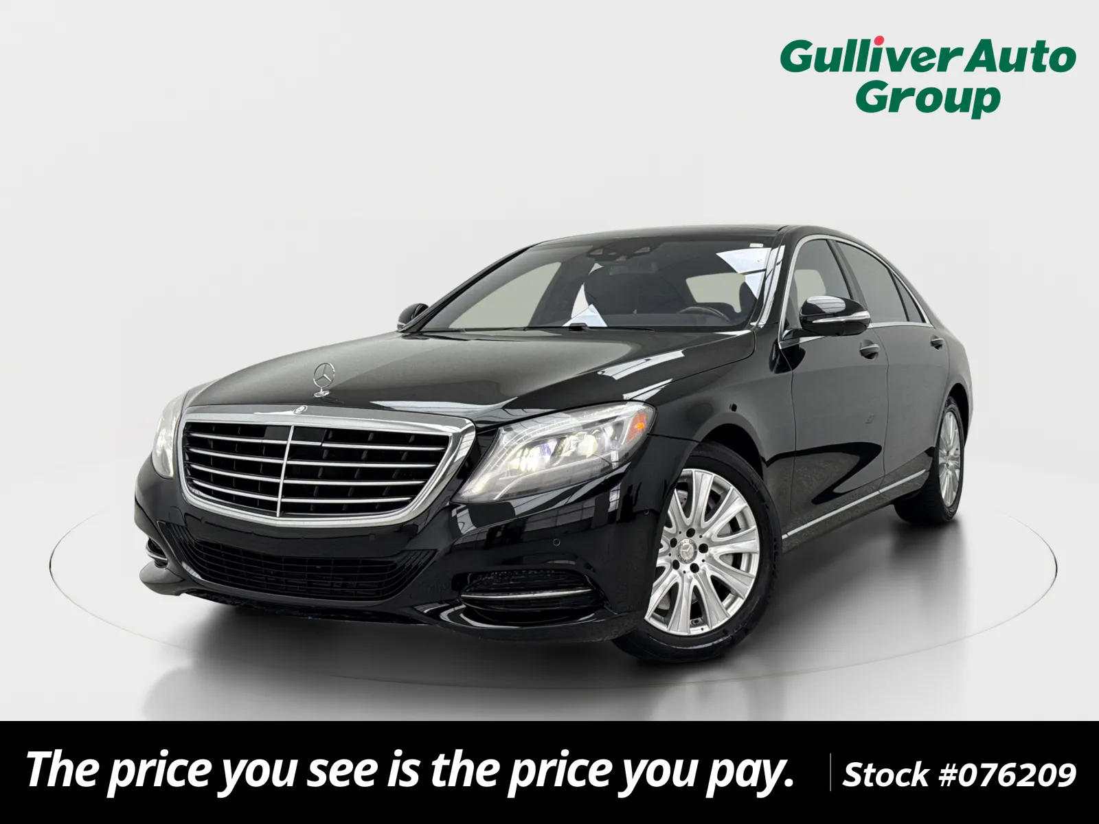 Black 2015 Mercedes-Benz S-Class S 550 for sale in Plano, TX