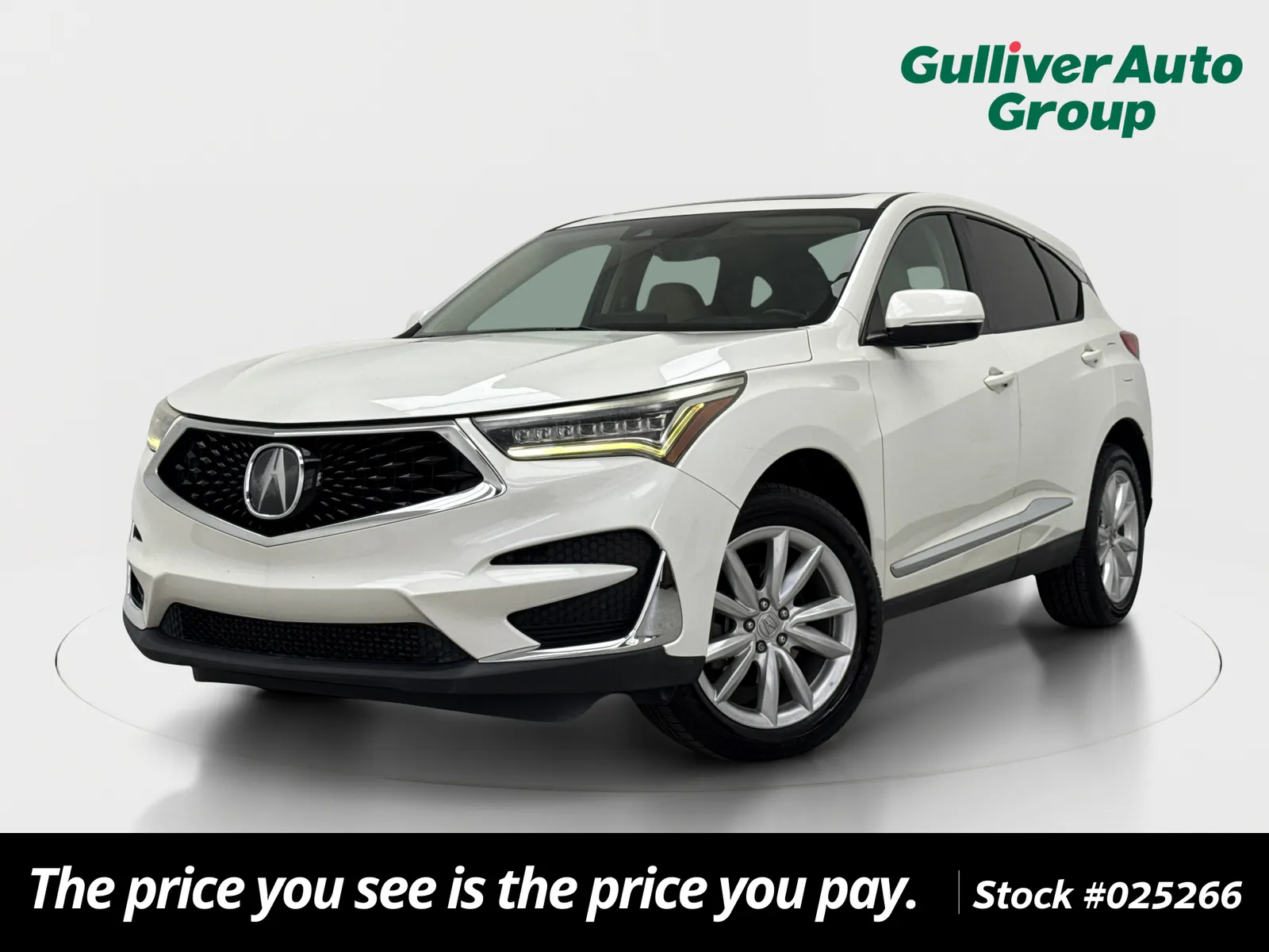White 2019 Acura RDX for sale in Plano, TX
