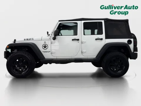 Another view of 2017 Jeep Wrangler Unlimited Willys for sale in Plano, TX at Gulliver Auto Group
