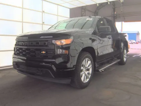 Black 2022 Chevrolet Silverado 1500 Custom for sale in Plano, TX