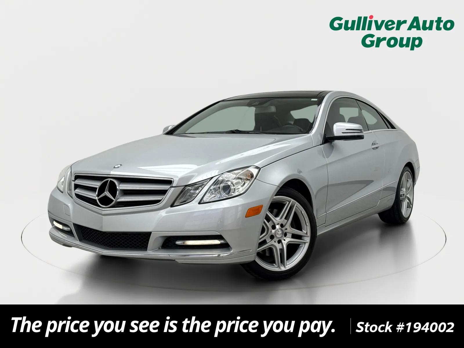 Silver 2013 Mercedes-Benz E-Class E 350 Coupe for sale in Plano, TX