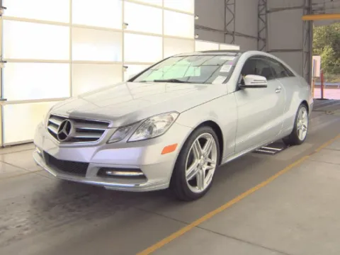 Silver 2013 Mercedes-Benz E-Class E 350 Coupe for sale in Plano, TX