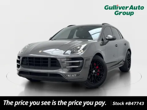 Gray 2015 Porsche Macan Turbo for sale in Plano, TX