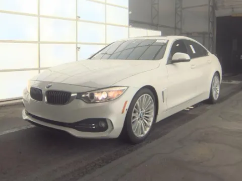 White 2015 BMW 4 Series 428i Gran Coupe for sale in Plano, TX