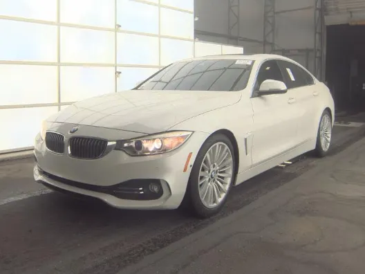 White 2015 BMW 4 Series 428i Gran Coupe for sale in Plano, TX