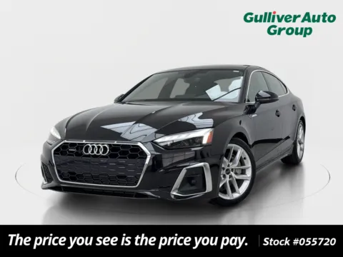 Black 2024 Audi A5 Sportback 45 S line Premium for sale in Plano, TX