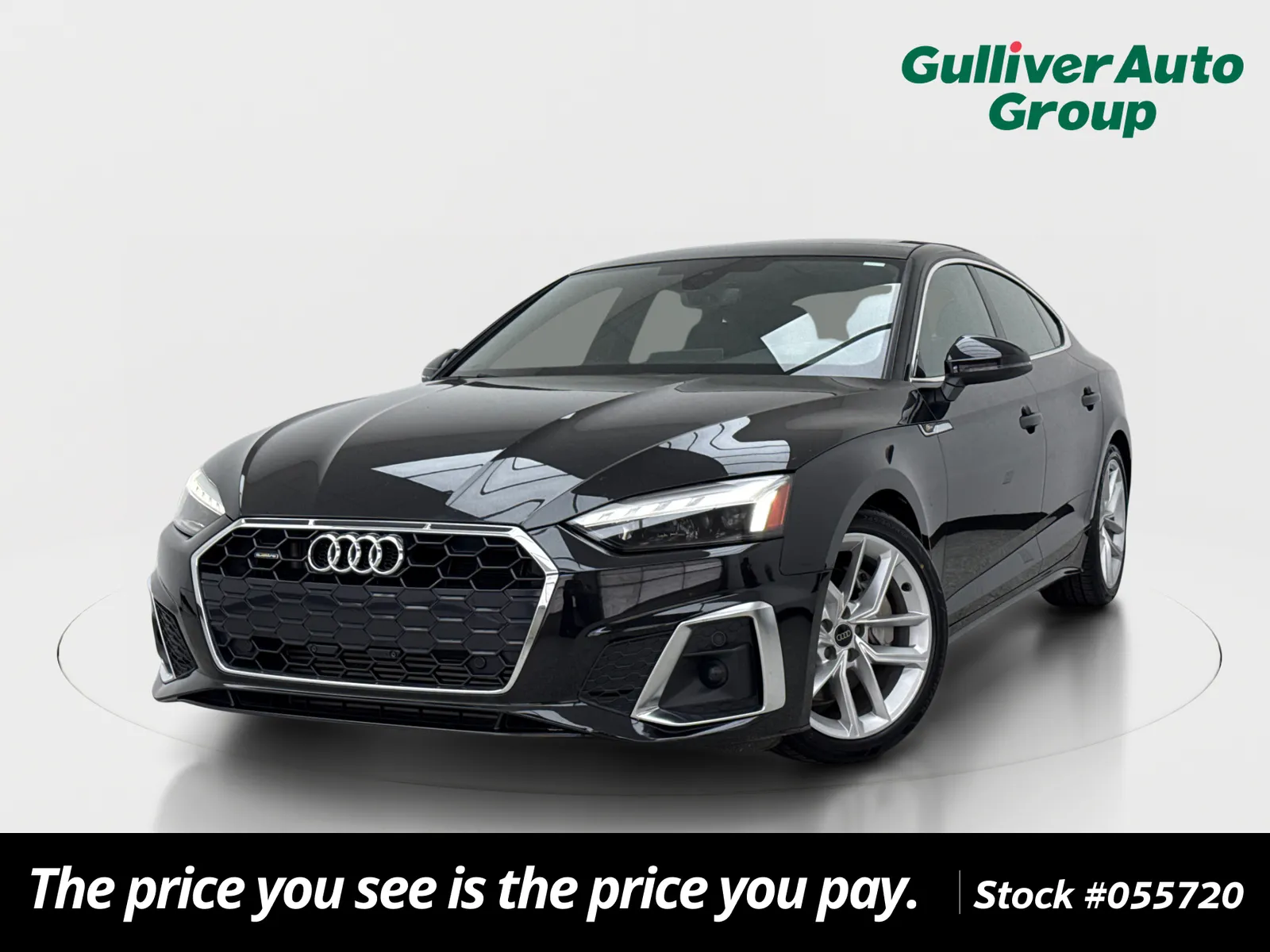 Black 2024 Audi A5 Sportback 45 S line Premium for sale in Plano, TX