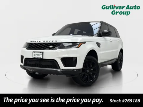 White 2021 Land Rover Range Rover Sport HSE Silver Edition for sale in Plano, TX