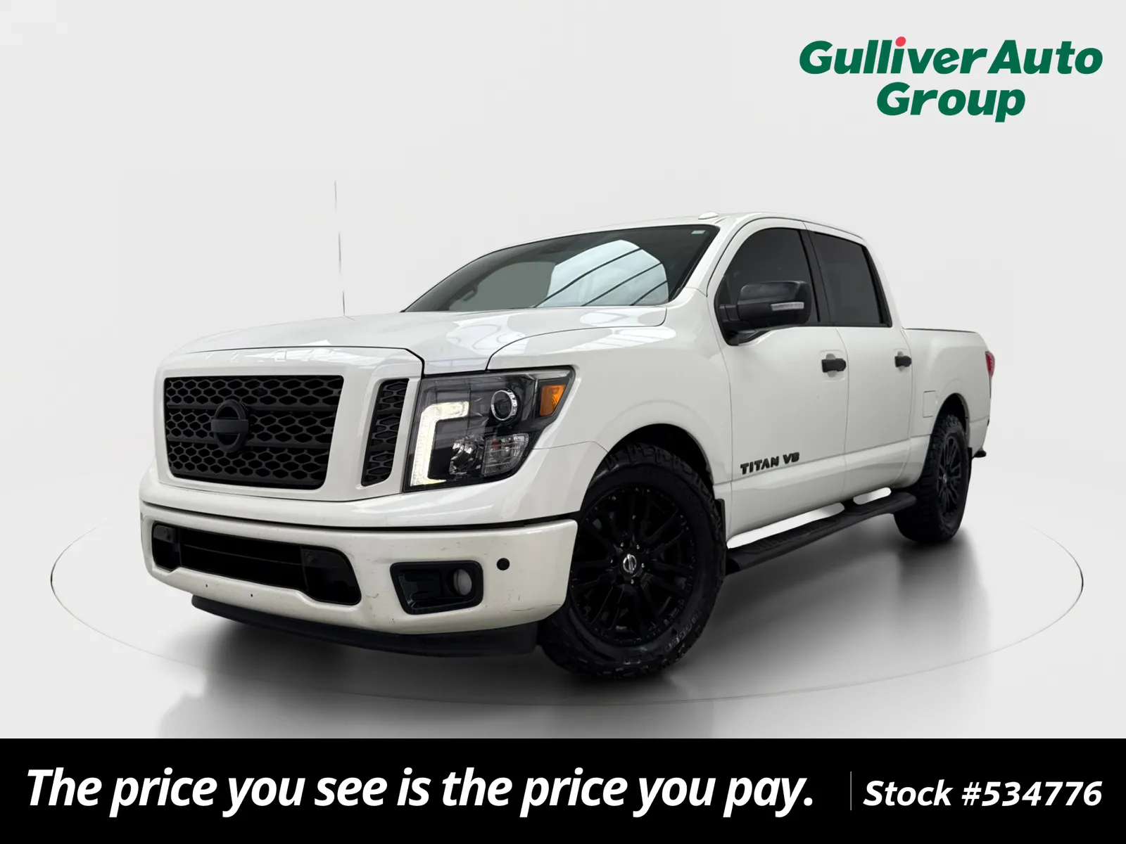 White 2018 Nissan Titan SV for sale in Plano, TX