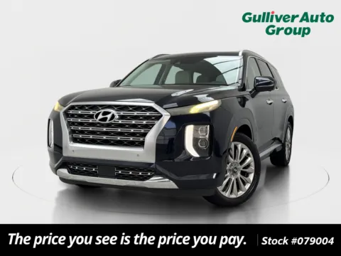 Blue 2020 Hyundai Palisade Limited for sale in Plano, TX