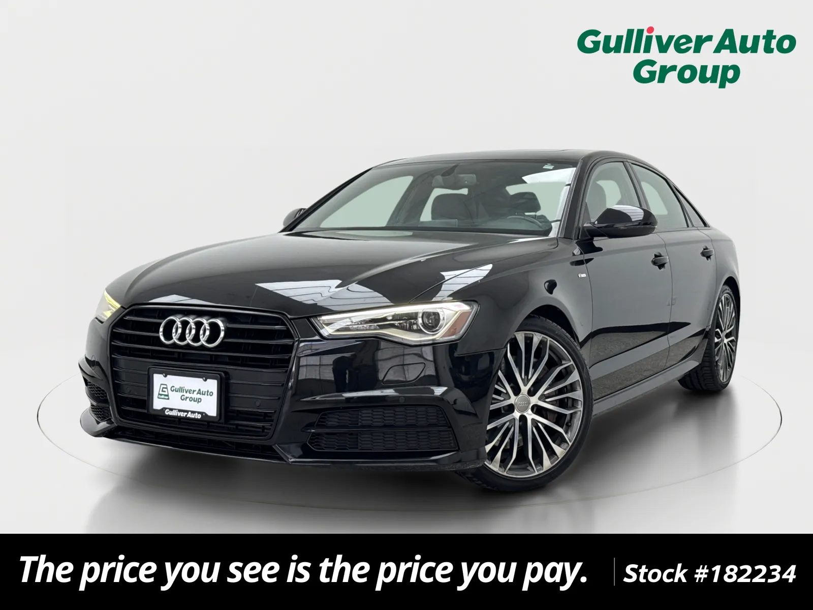 Black 2016 Audi A6 2.0T Premium for sale in Plano, TX