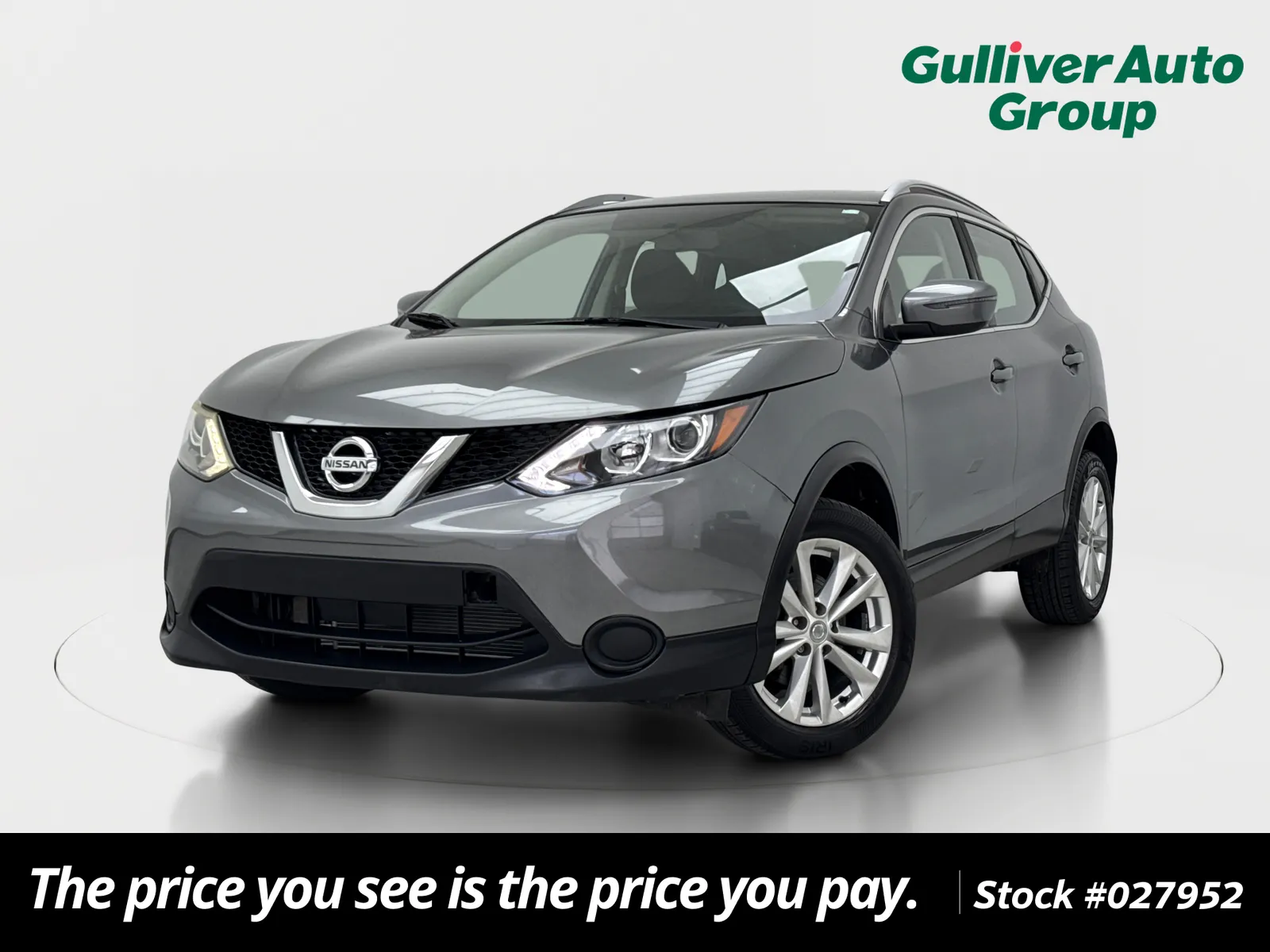 Gray 2017 Nissan Rogue Sport SV for sale in Plano, TX