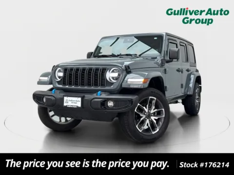 Gray 2024 Jeep Wrangler Sport S 4xe for sale in Plano, TX