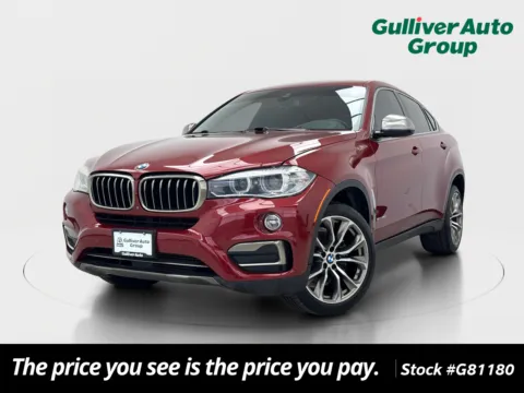 Red 2018 BMW X6 sDrive35i for sale in Plano, TX