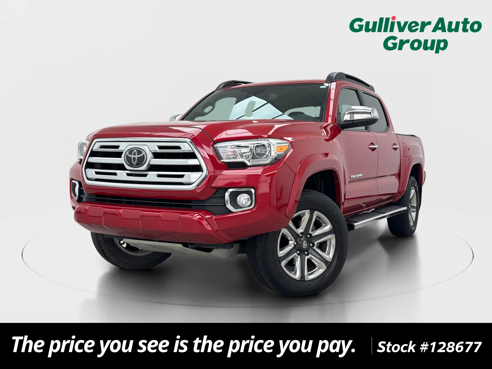 Red 2018 Toyota Tacoma Limited for sale in Plano, TX