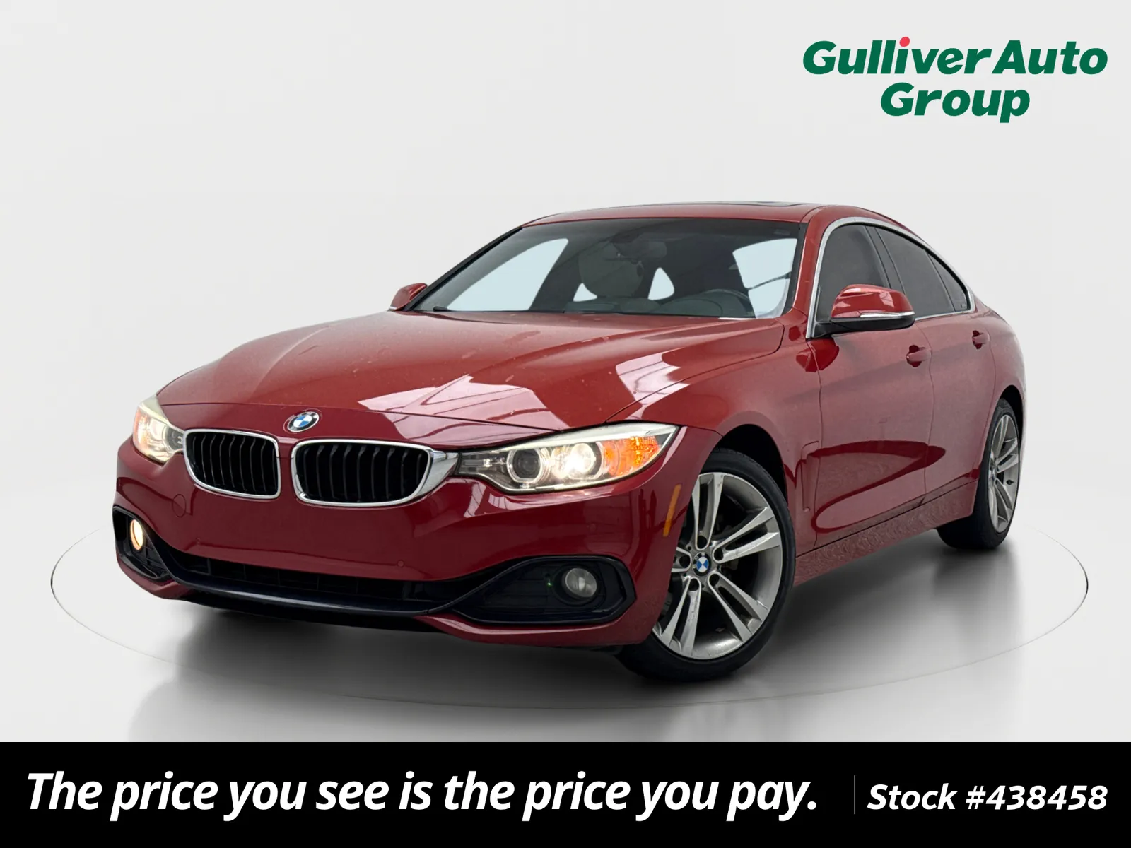 Red 2017 BMW 4 Series 430i Gran Coupe for sale in Plano, TX