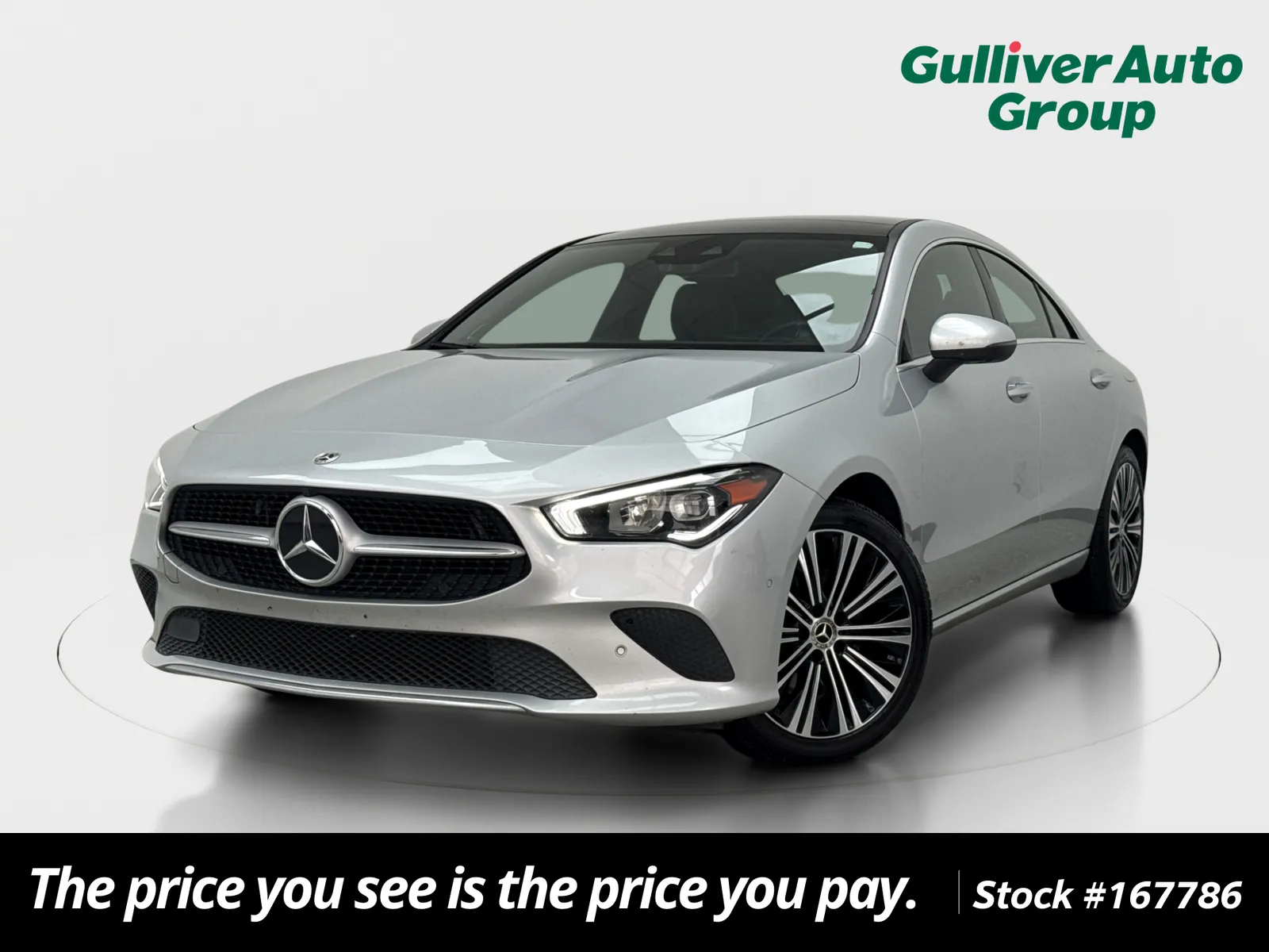 Silver 2021 Mercedes-Benz CLA 250 for sale in Plano, TX