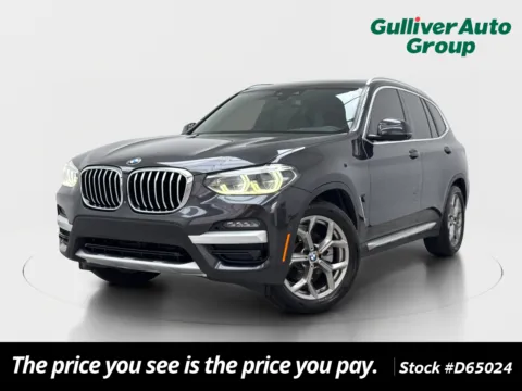 Gray 2020 BMW X3 sDrive30i for sale in Plano, TX