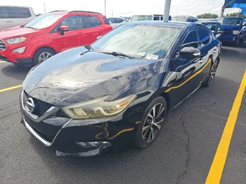 Black 2018 Nissan Maxima 3.5 SV for sale in Plano, TX