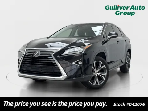 Black 2017 Lexus RX 350 for sale in Plano, TX