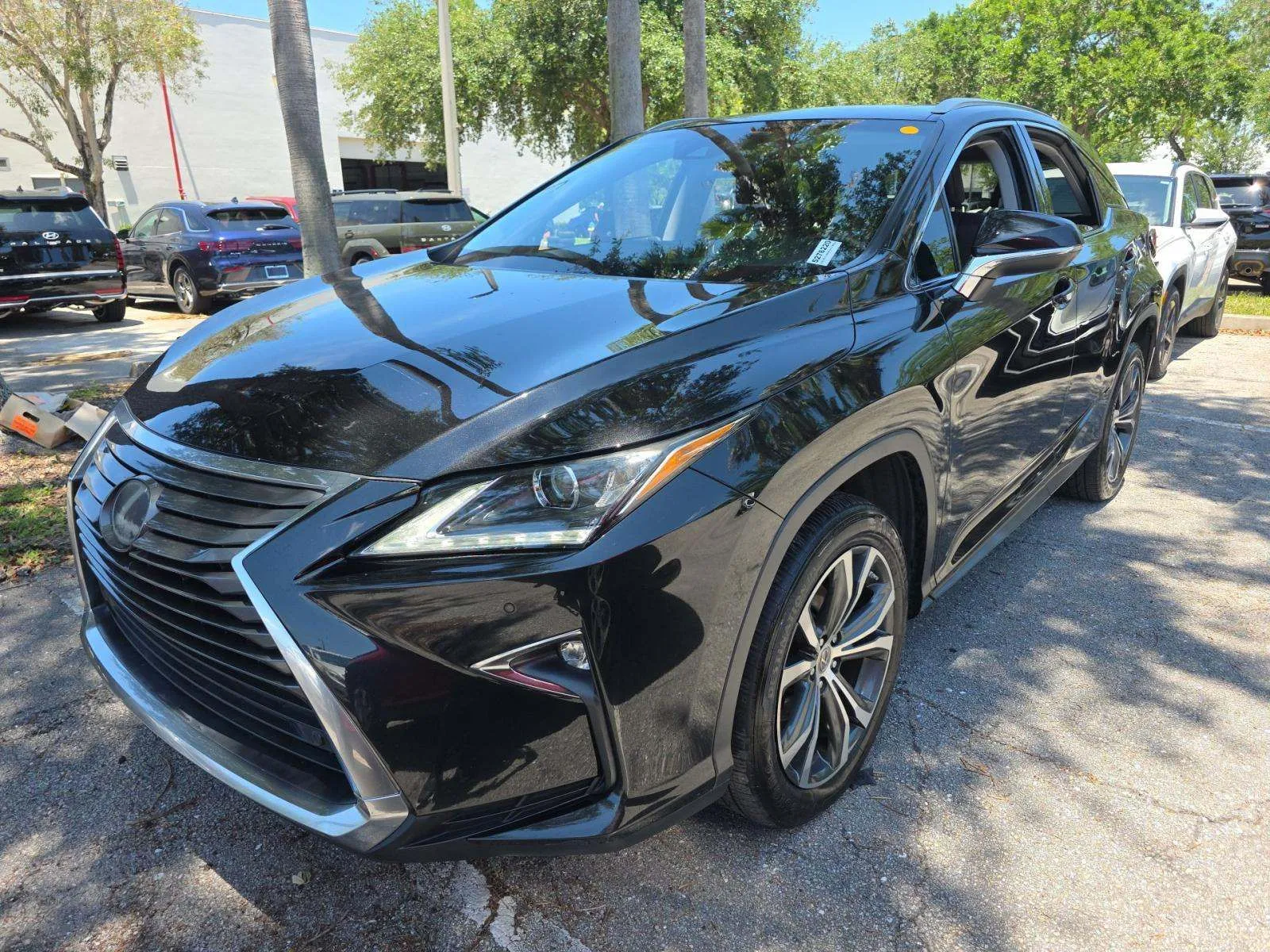 Black 2017 Lexus RX 350 for sale in Plano, TX