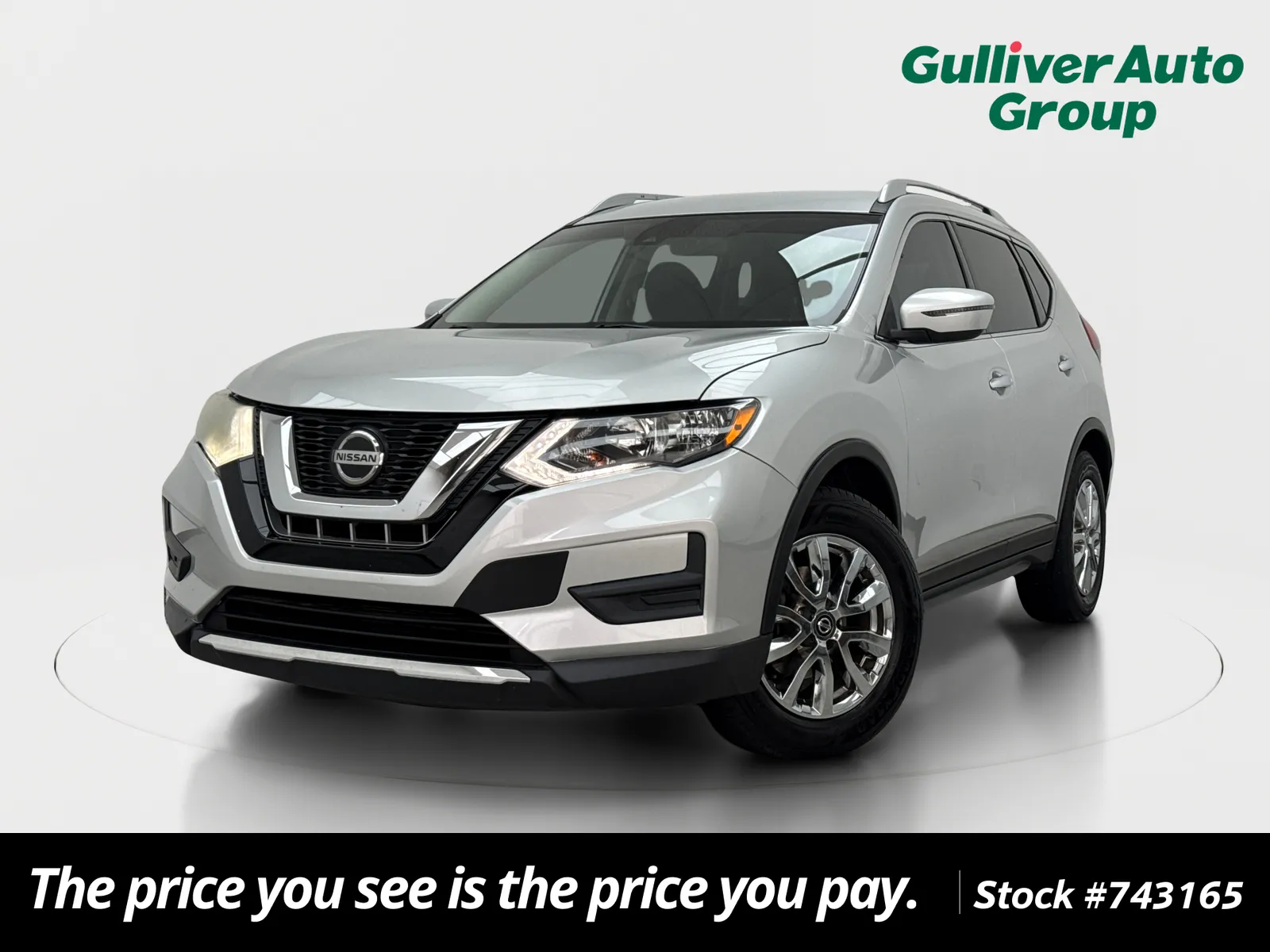 Silver 2019 Nissan Rogue S for sale in Plano, TX