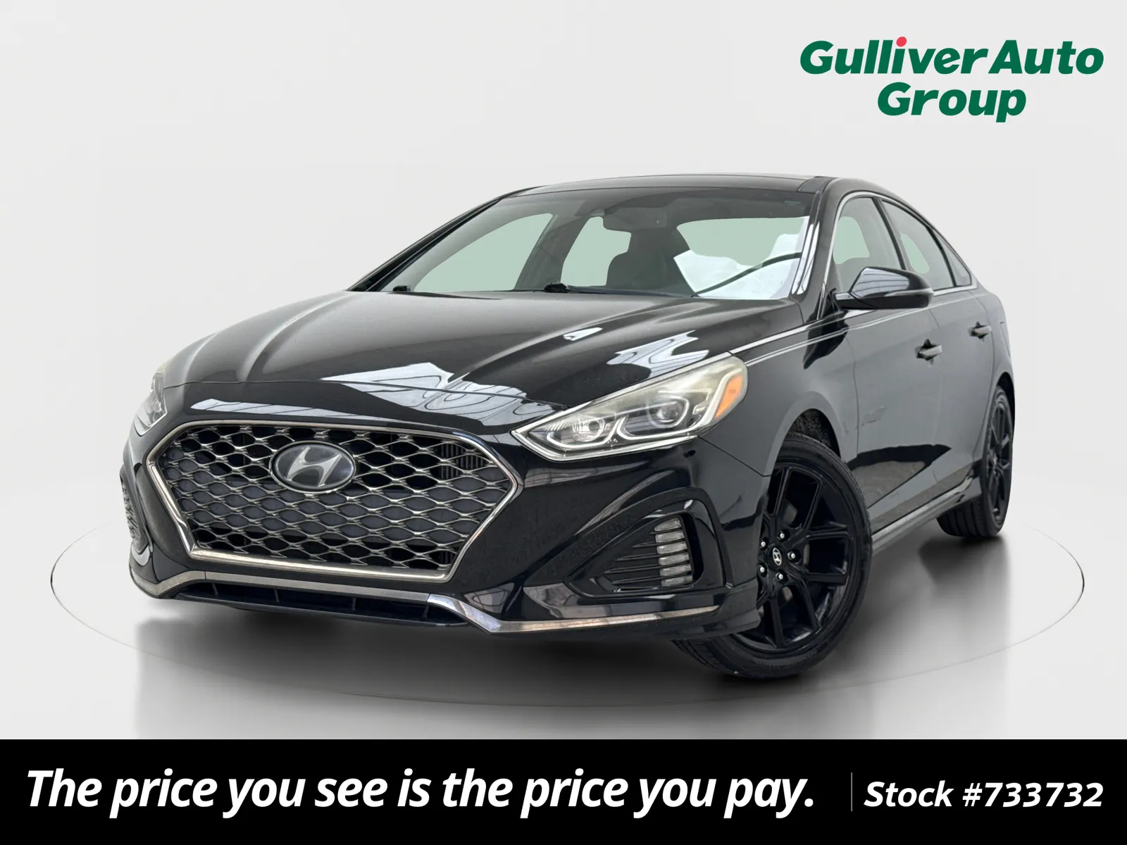 Black 2019 Hyundai Sonata Limited for sale in Plano, TX