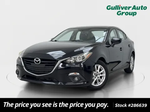 Black 2016 Mazda Mazda3 i Touring for sale in Plano, TX