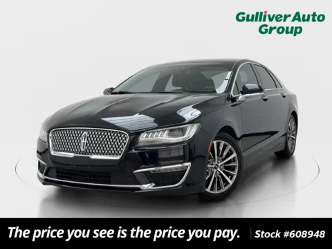 Black 2017 Lincoln MKZ Select for sale in Plano, TX