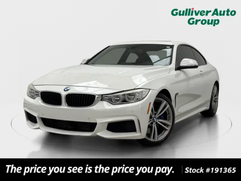 White 2014 BMW 4 Series 435i for sale in Plano, TX