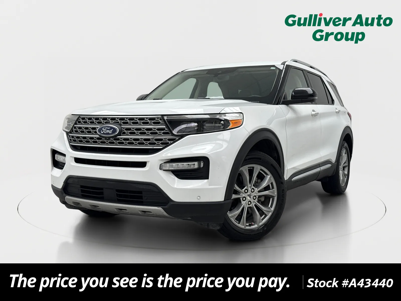 White 2020 Ford Explorer Limited for sale in Plano, TX