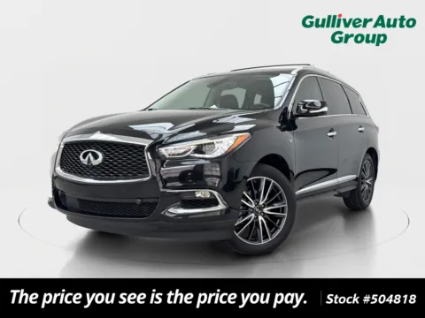 Black 2019 INFINITI QX60 LUXE for sale in Plano, TX