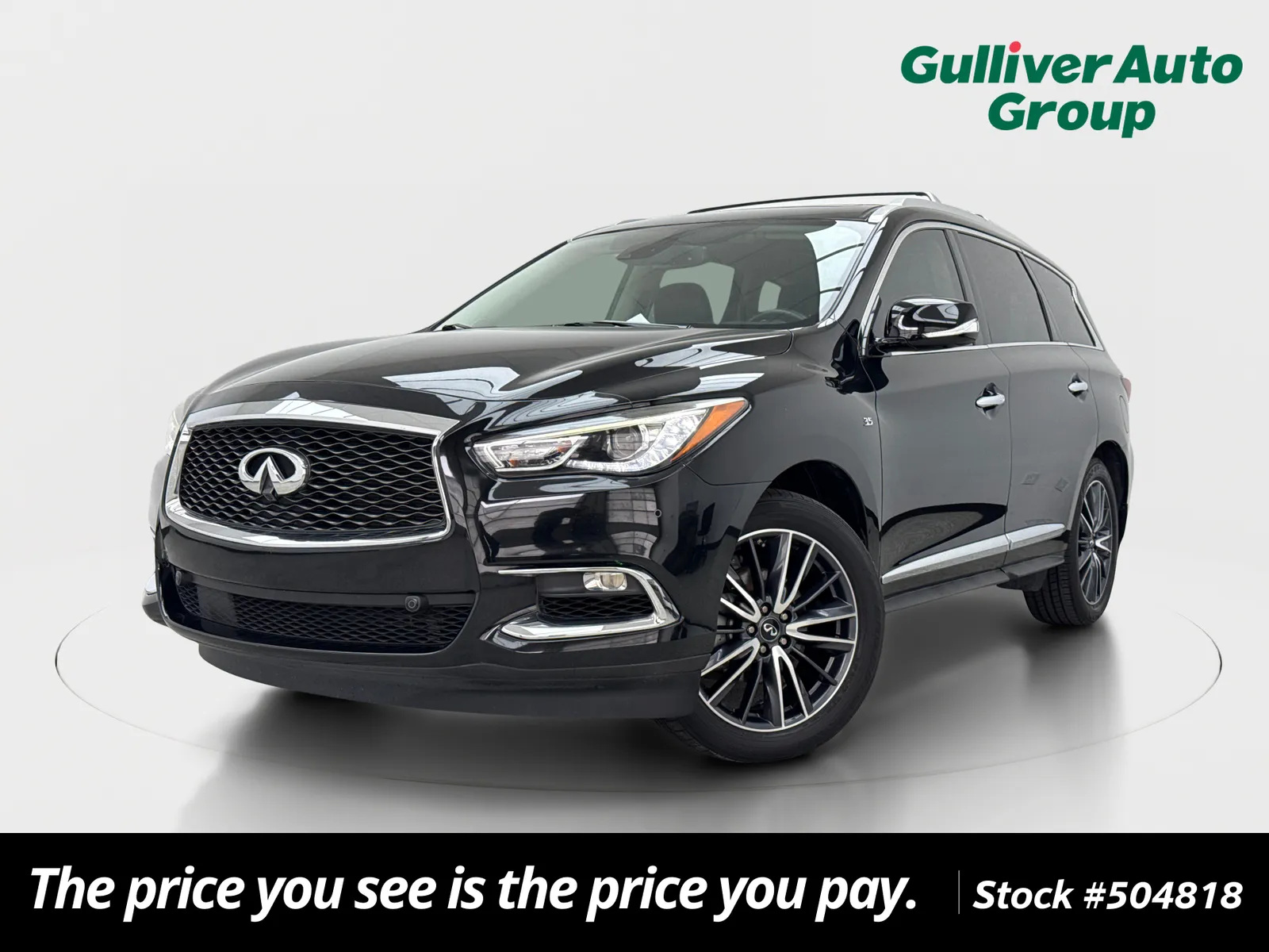 Black 2019 INFINITI QX60 LUXE for sale in Plano, TX