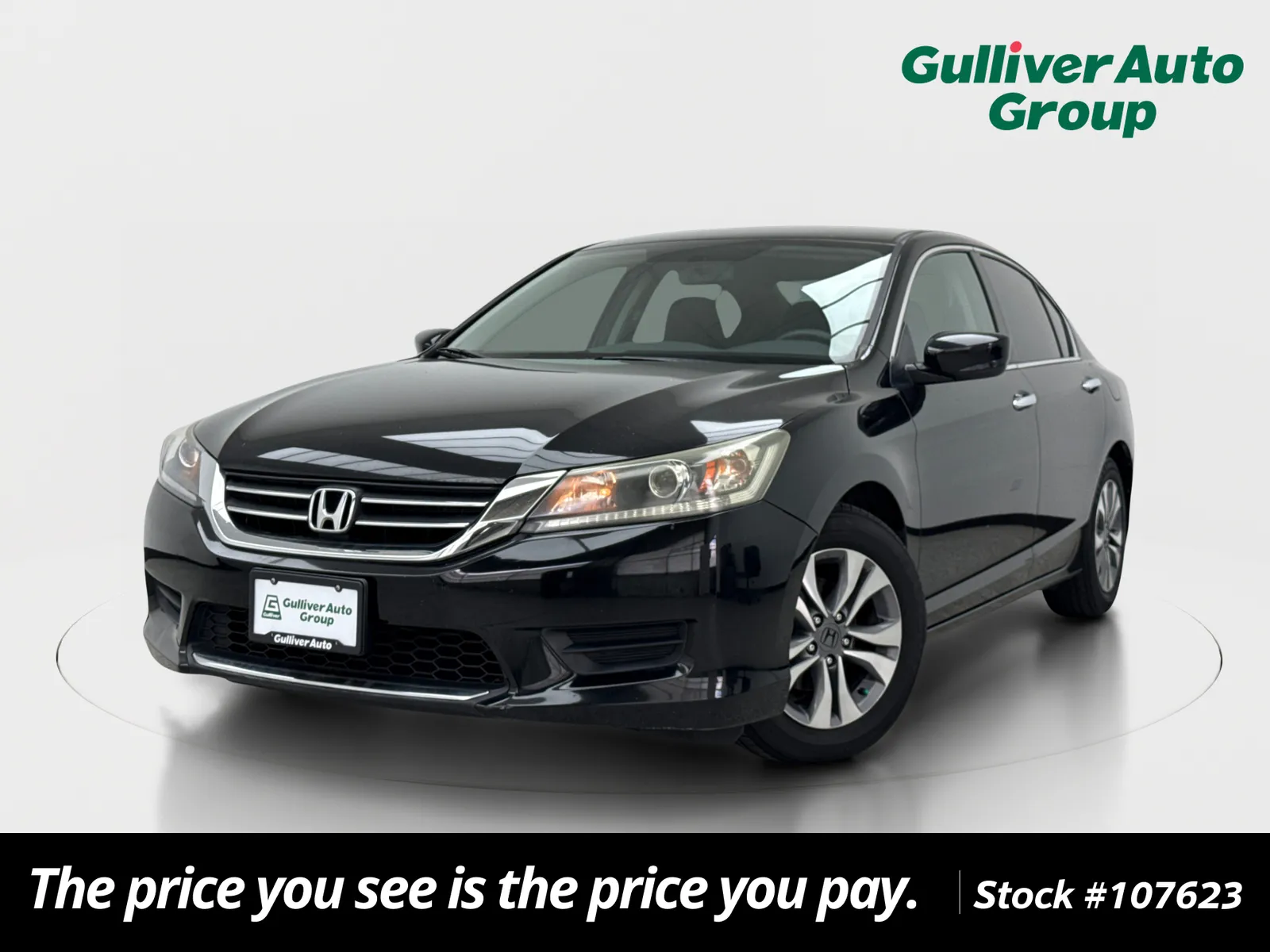 Black 2015 Honda Accord LX for sale in Plano, TX
