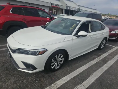 White 2024 Honda Civic LX for sale in Plano, TX
