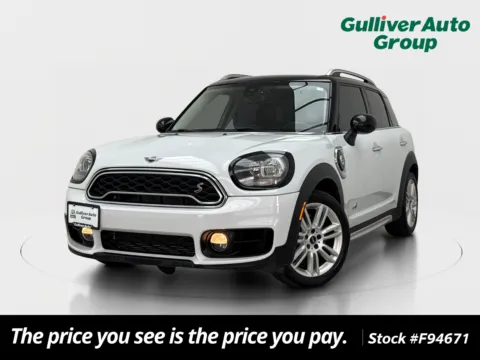 White 2019 MINI Cooper S E Countryman for sale in Plano, TX