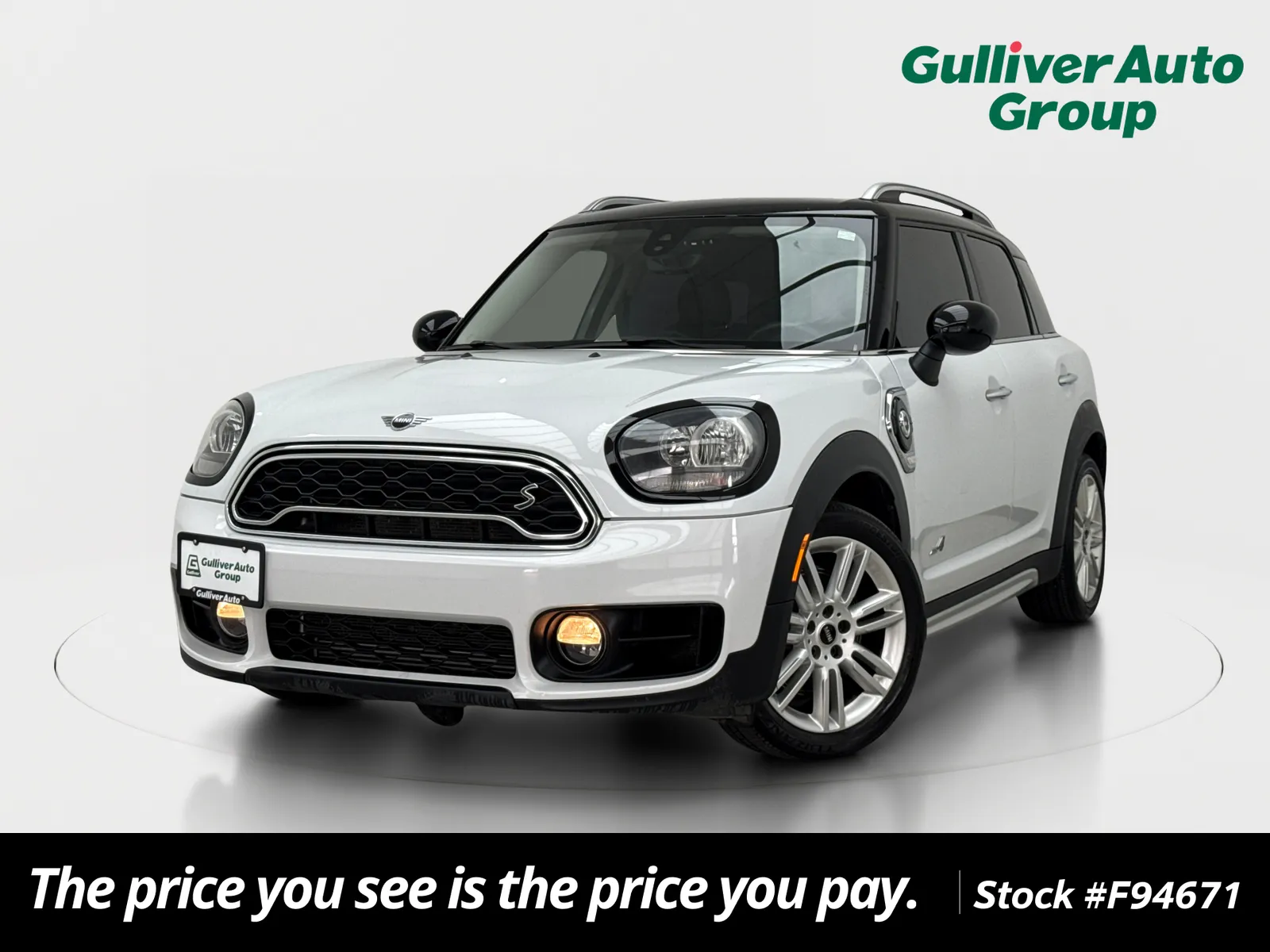 White 2019 MINI Cooper S E Countryman for sale in Plano, TX